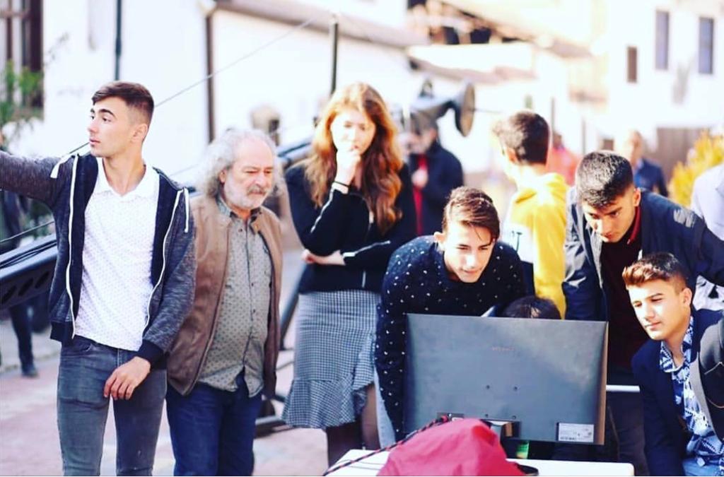Ayfer Kölük Malatya Film Festivalinde Selahattin Taşdöğen ile Workshop çalışmamız.